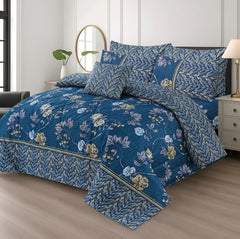 TRENDY 7-PCS KING SIZE COMFERTER SET NS#112233