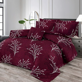 RED ASH SUMMER KING COMFORTER SET – 7 PCS #NS#44