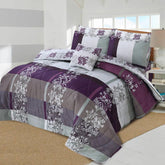SLATE BLUE SUMMER KING COMFORTER SET – 7 PCS #NS-023
