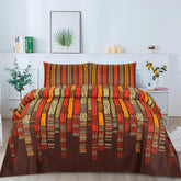 WOODEN KING BED SHEET SET NS#-029