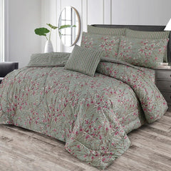 TRAGEN SUMMER KING COMFORTER SET – 7 PCS #NS-013