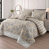 Meadow Blossom 7-PECS KING SIZE COMFORTER SET NS#1198