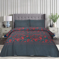 BLUEON KING BED SHEET SET NS#-13