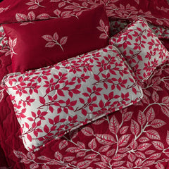 RED FLOWER SUMMER KING COMFORTER SET – 7 PCS #NS-021