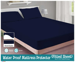 BLUE WATERPROOF MATTRESS PROTECTOR/=NS008