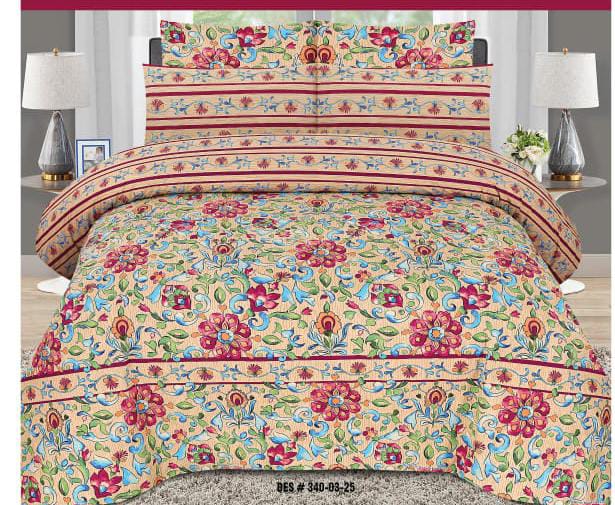 100% Pure Cotton King Size Bedsheet NB#27