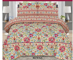 100% Pure Cotton King Size Bedsheet NB#27