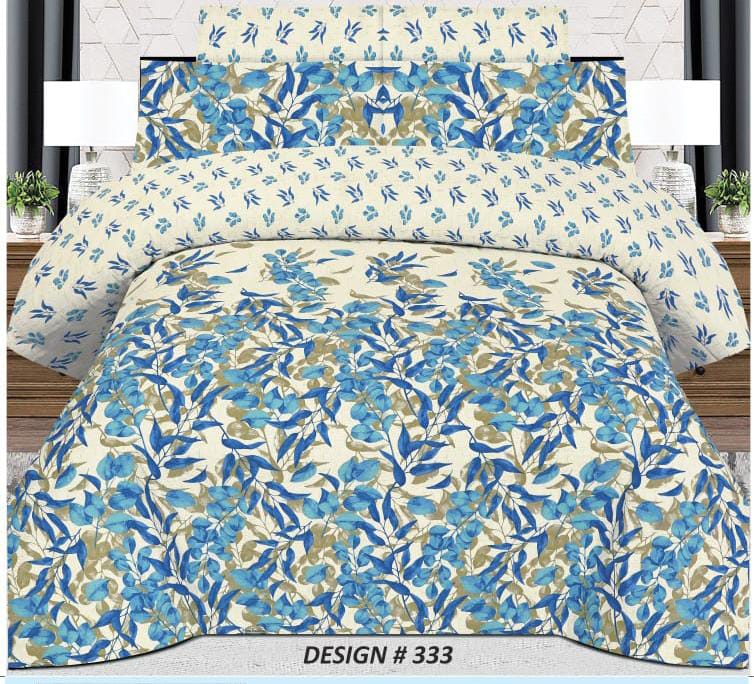 100% Pure Cotton King Size Bedsheet NB#22