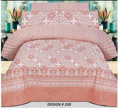 100% Pure Cotton King Size Bedsheet NB#21