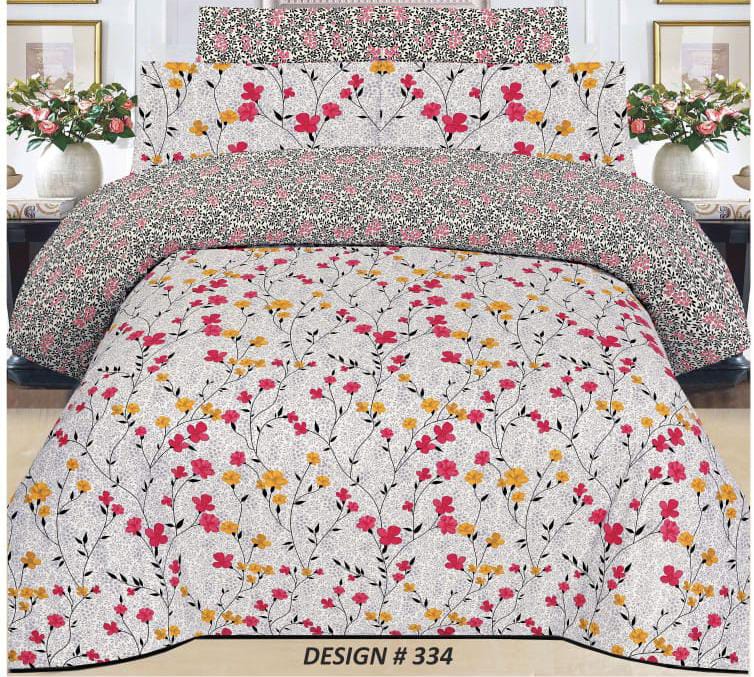 100% Pure Cotton King Size Bedsheet NB#19