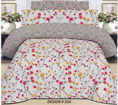 100% Pure Cotton King Size Bedsheet NB#19