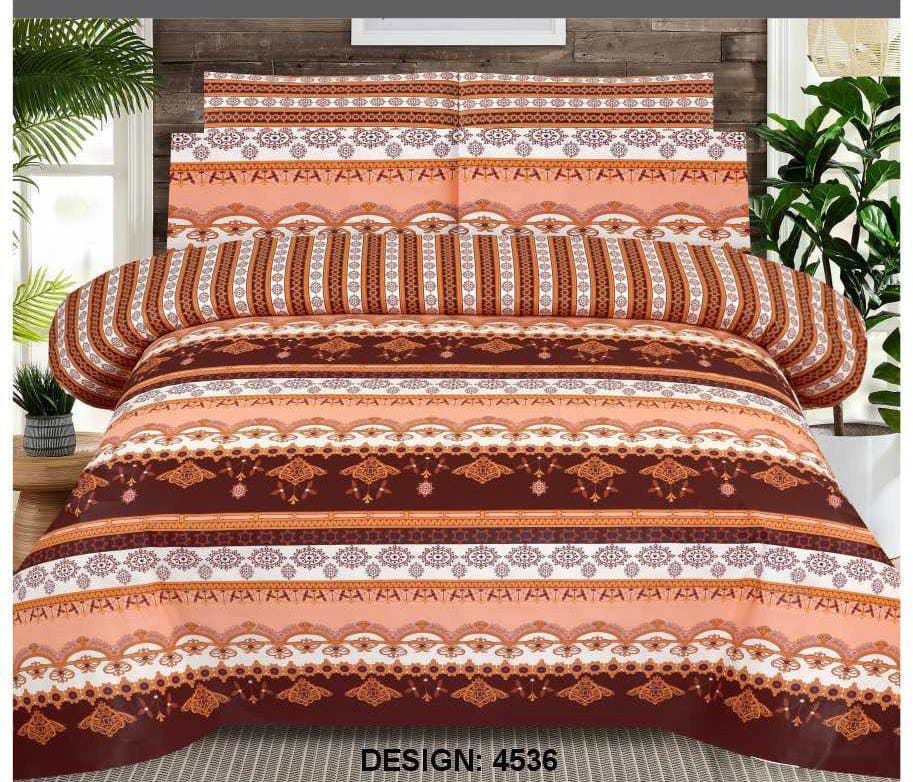 100% Pure Cotton King Size Bedsheet NB#16