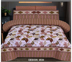 100% Pure Cotton King Size Bedsheet NB#14