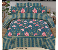 100% Pure Cotton King Size Bedsheet NB#10