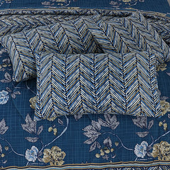 TRENDY 7-PCS KING SIZE COMFERTER SET NS#112233