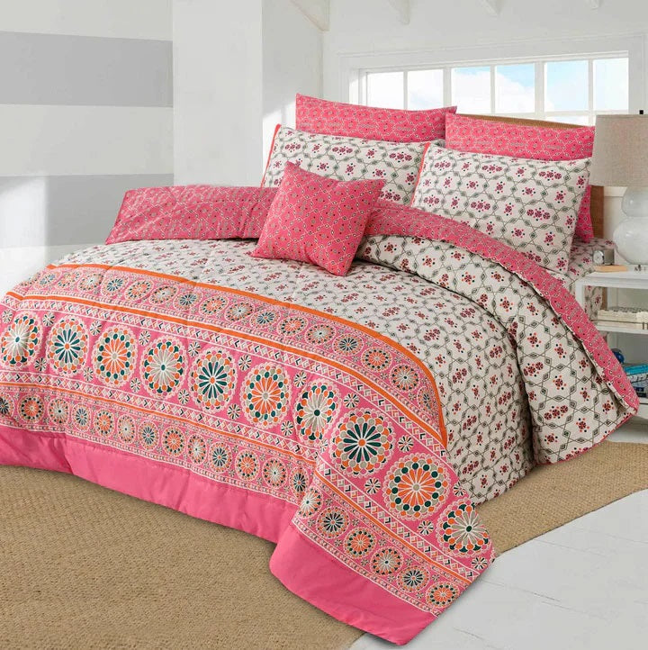 CANDYPINK SUMMER KING COMFORTER SET – 7 PCS #NS