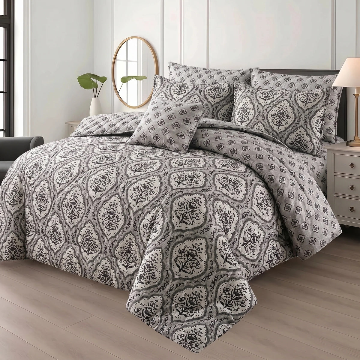 Royal Heritage SUMMER KING COMFORTER SET – 7 PCS #NS