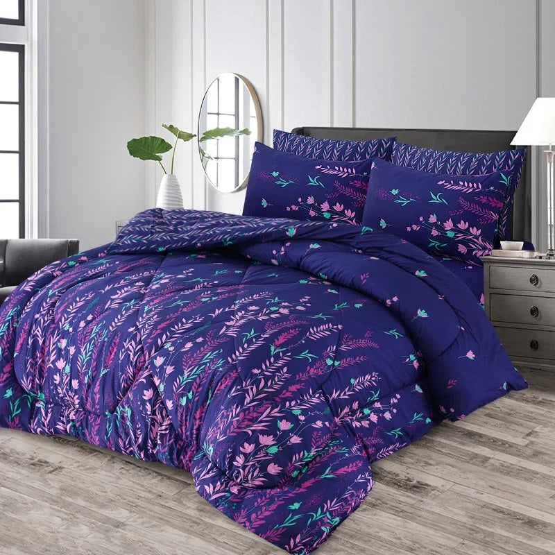 BLUFLORA SUMMER KING COMFORTER SET – 7 PCS #NS068